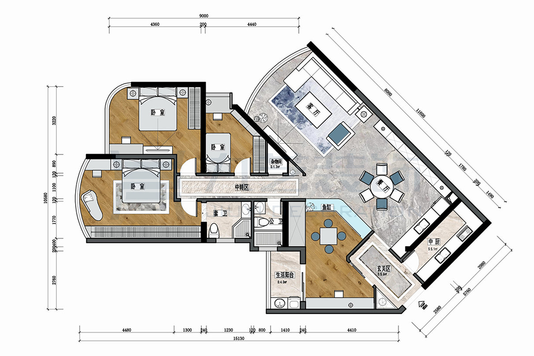 原始建筑结构图