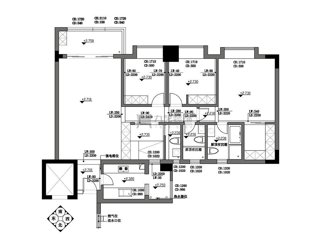 原始建筑结构图