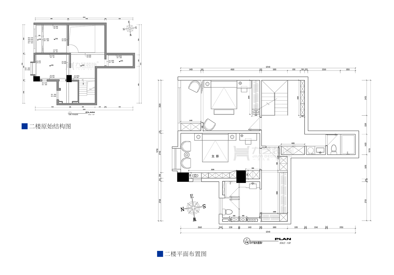 二楼户型图