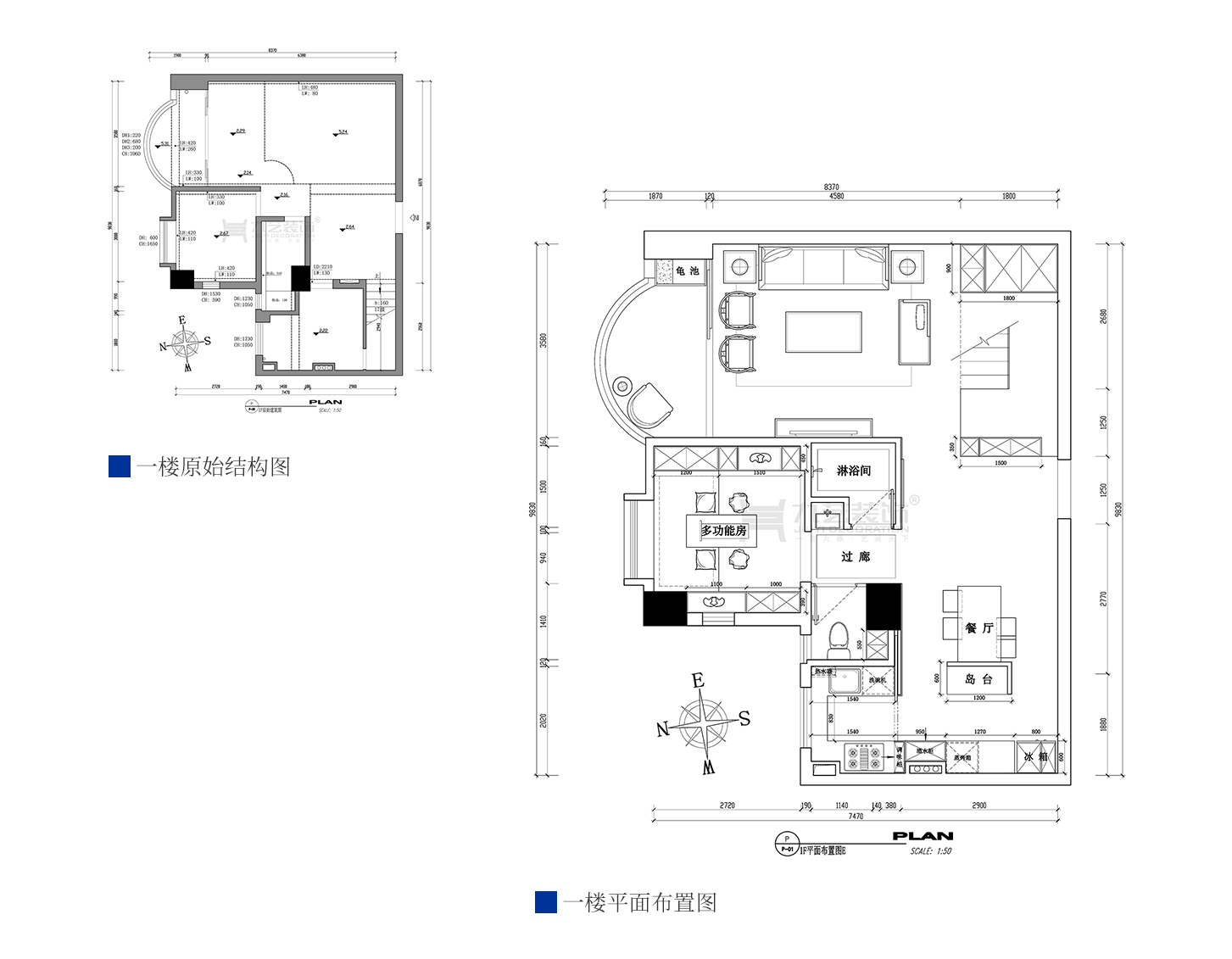 二楼户型图