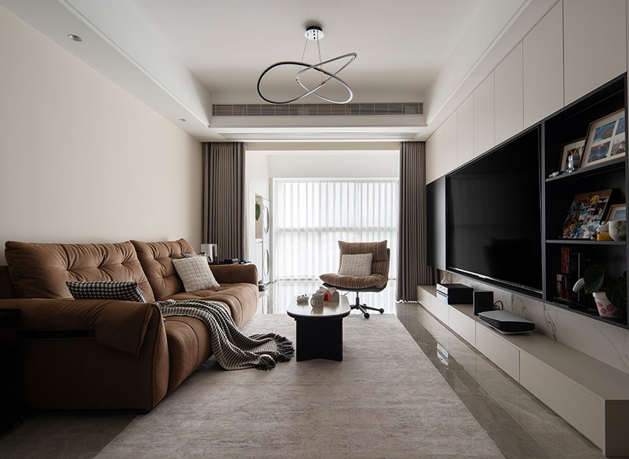 云山壹品-118㎡简约侘寂风格，混搭美学与个性化