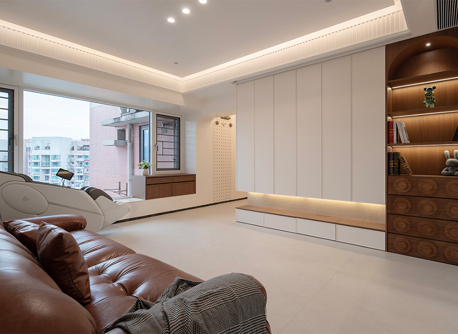 106㎡温润烟火气 | 现代原木风的治愈之家