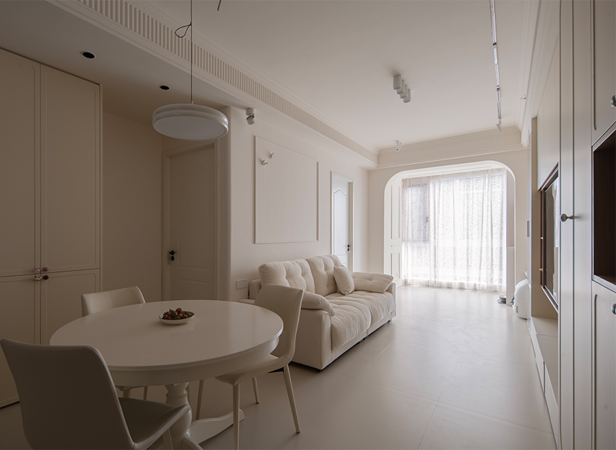 轻法式雅居｜温润线条勾勒，藏尽居家温柔诗意