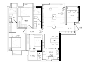 天麟府·臻林-245㎡繁华之外-悠然之境