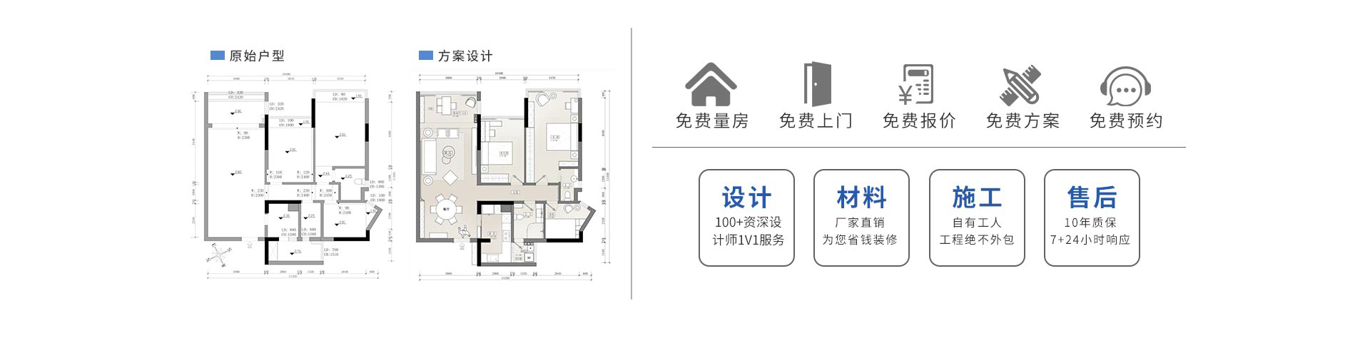 半包服务全新升级